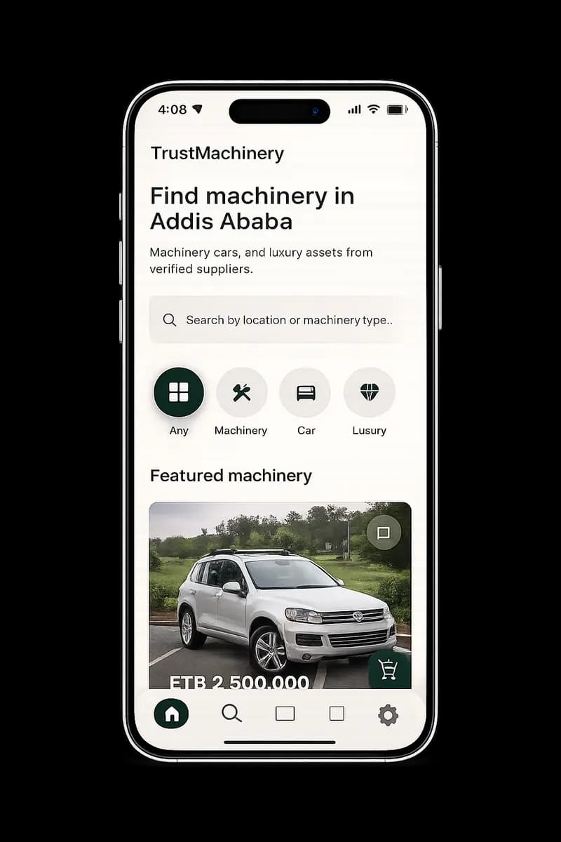 Trust Machinery — Machinery app
